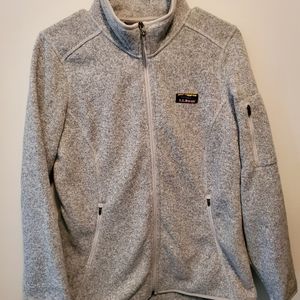LL Bean zip up sweater fleece